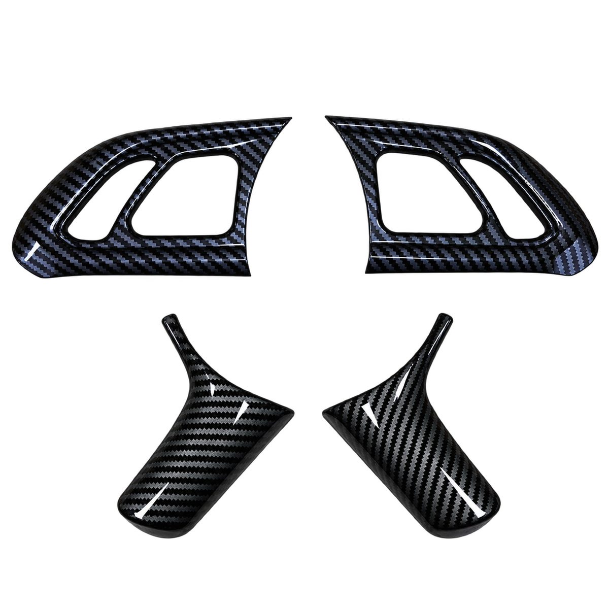 Carbon look steering wheel trim set for GWM Ute 2024 and GWM Cannon 2025