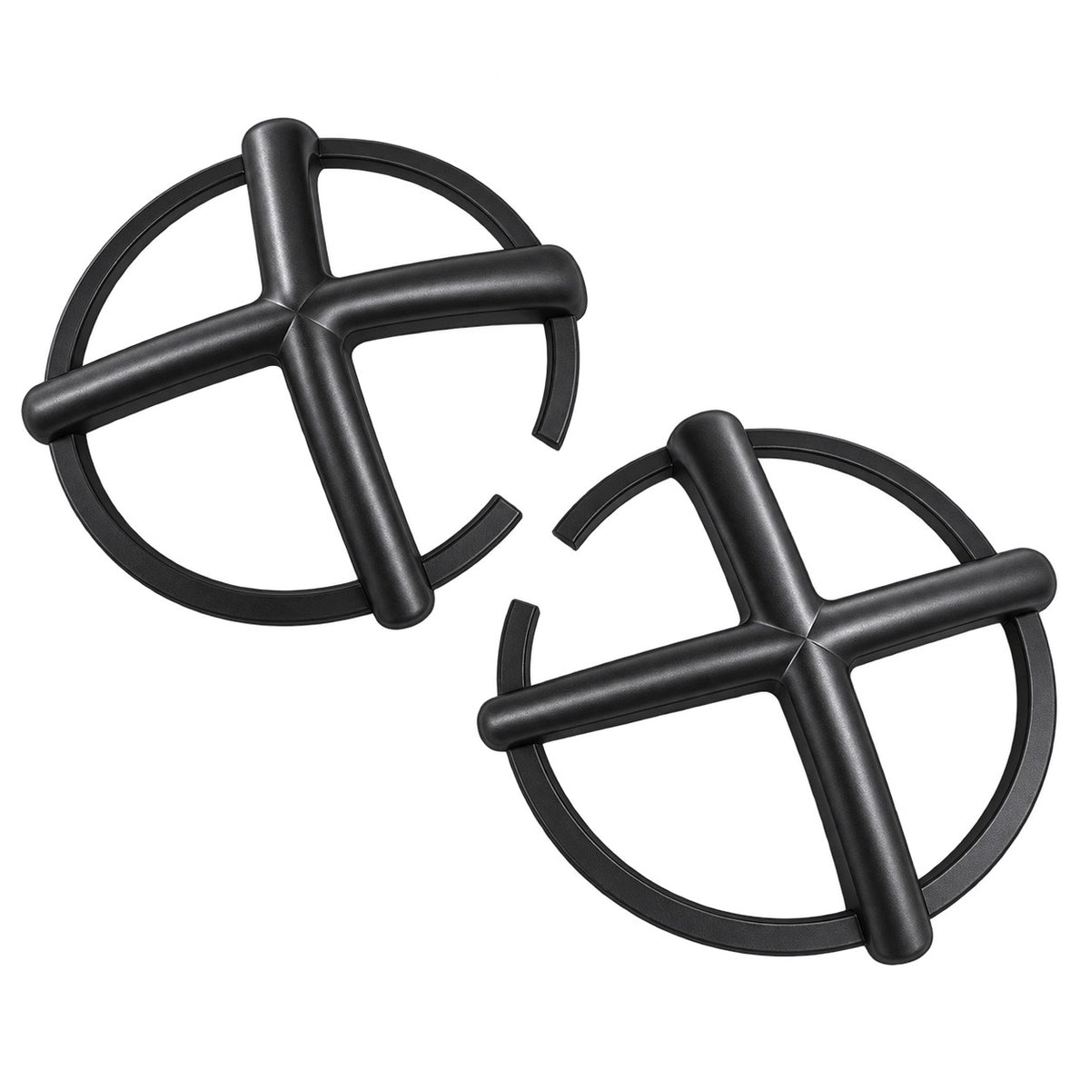 TANK 300 black headlight protection covers shown as a two-piece standalone set