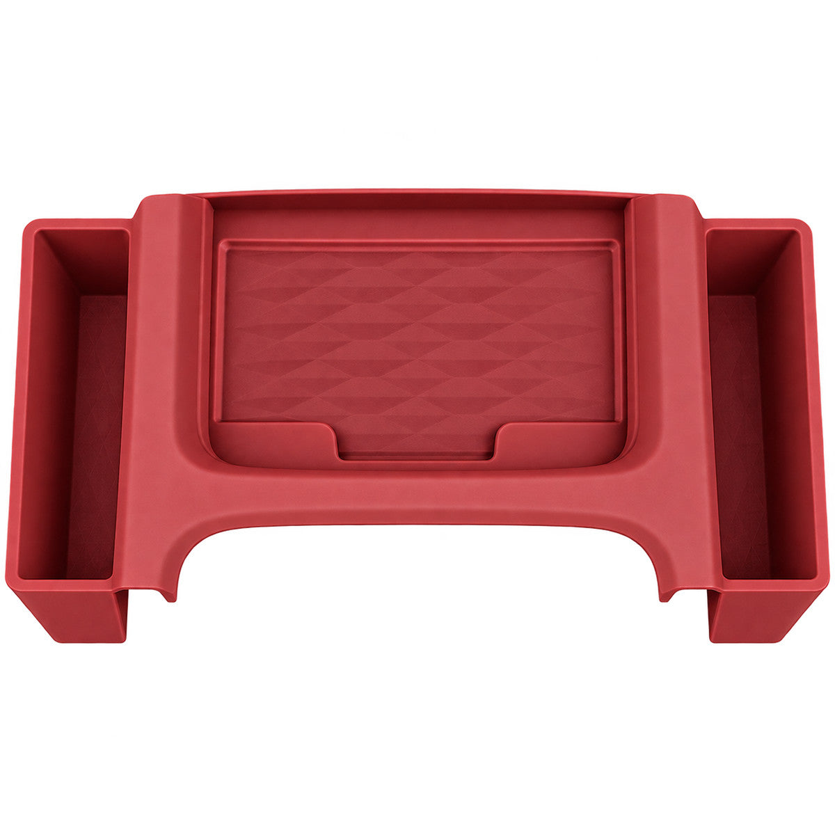 Great Wall TANK 300 red central control wireless charging silicone storage box isolated