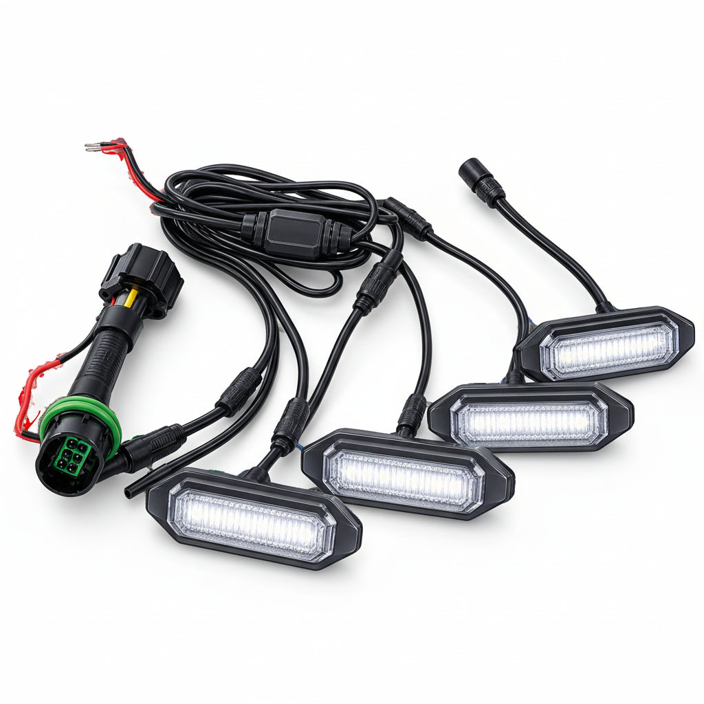 Great Wall TANK 300 Car Logo Sticker LED Light Streamer Grille Emblem Exterior Accessory