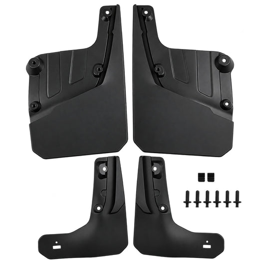 Great Wall Tank 700 rear wheel mudguards 4-piece set isolated on transparent background