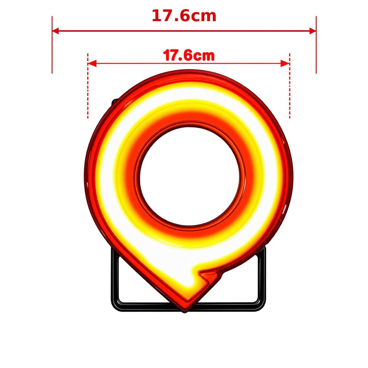 GWM Cannon 17.6cm rear LED illuminated logo