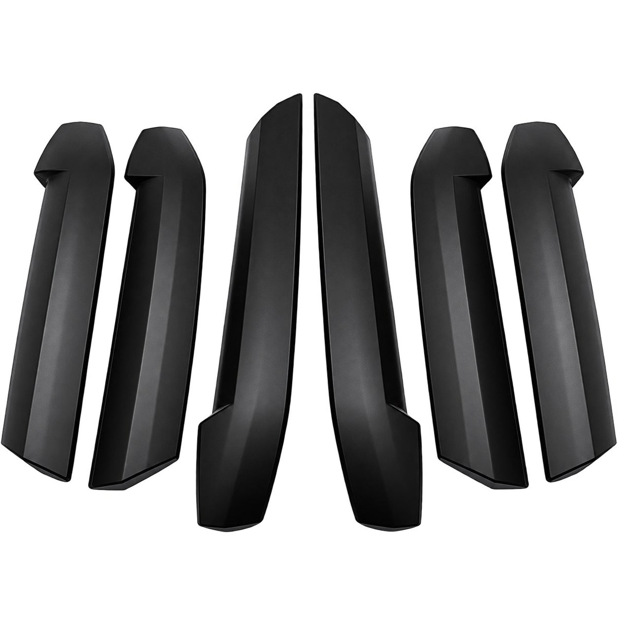 GWM Cannon 2024-2025 black front grille hood trim cover 6PCS