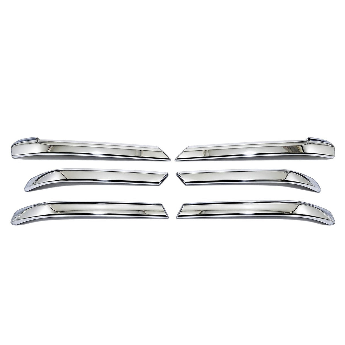 GWM Cannon 2024-2025 chrome front grille hood trim cover 6PCS