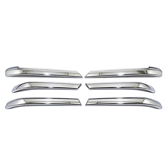 GWM Cannon 2024-2025 chrome front grille hood trim cover 6PCS