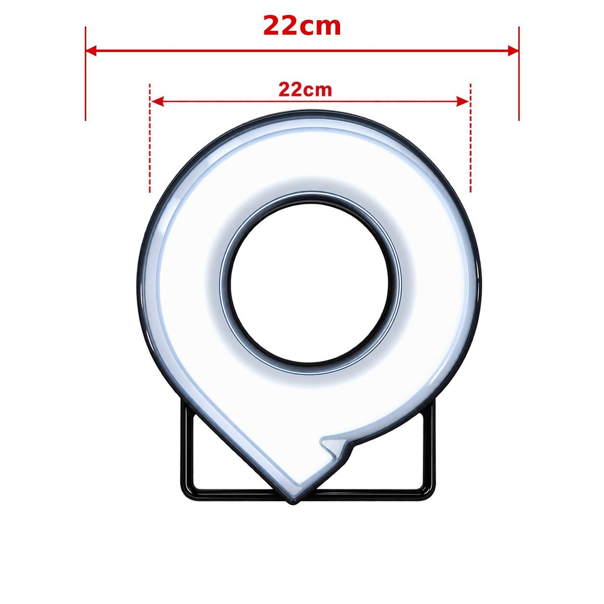 GWM Cannon 22cm front LED illuminated logo