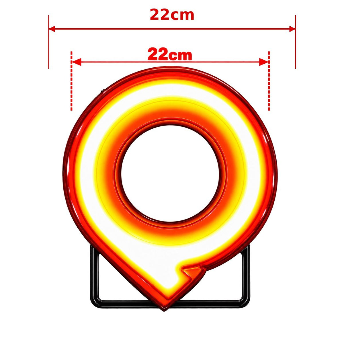 GWM Cannon 22cm rear LED illuminated logo