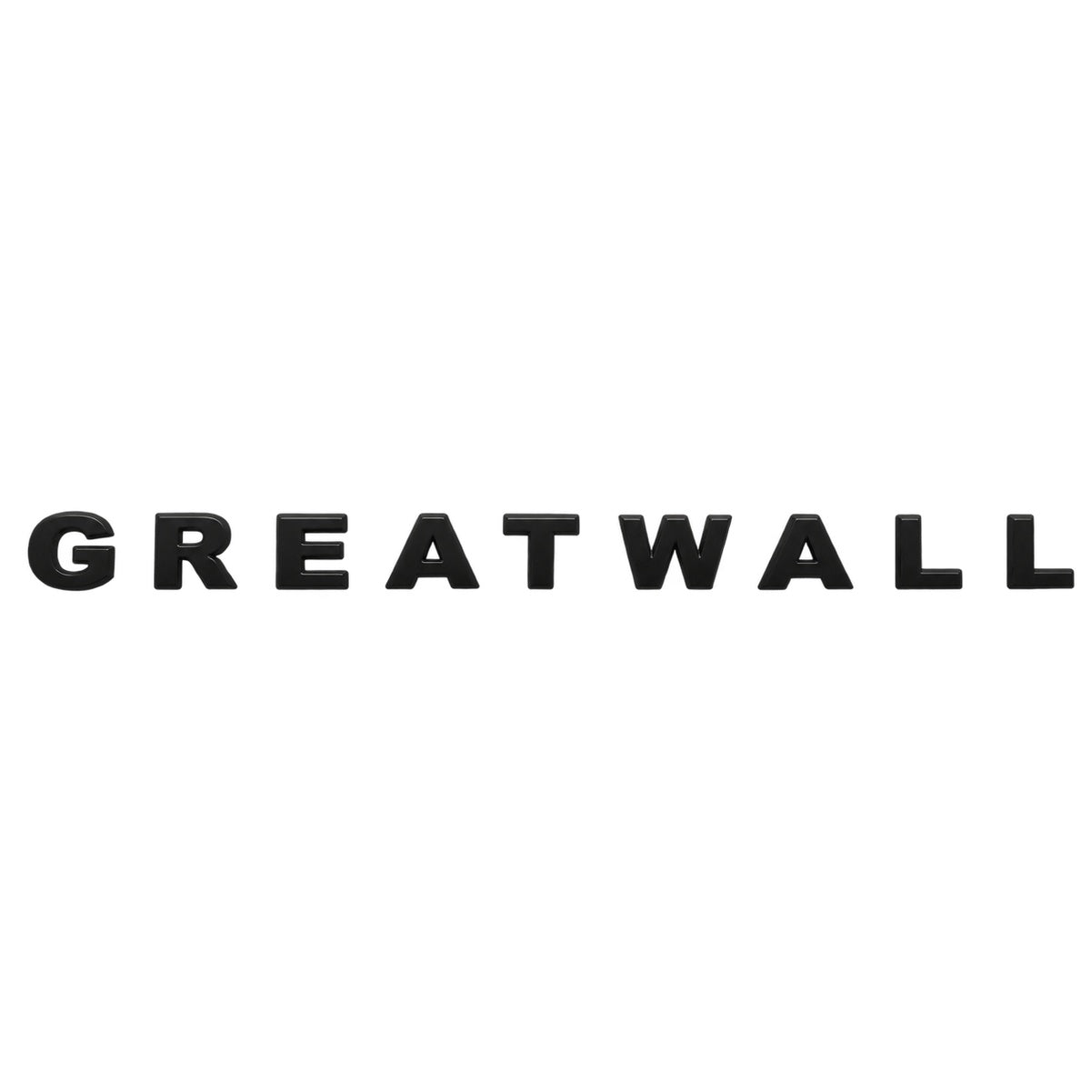 GWM Cannon black GREATWALL rear door lettering