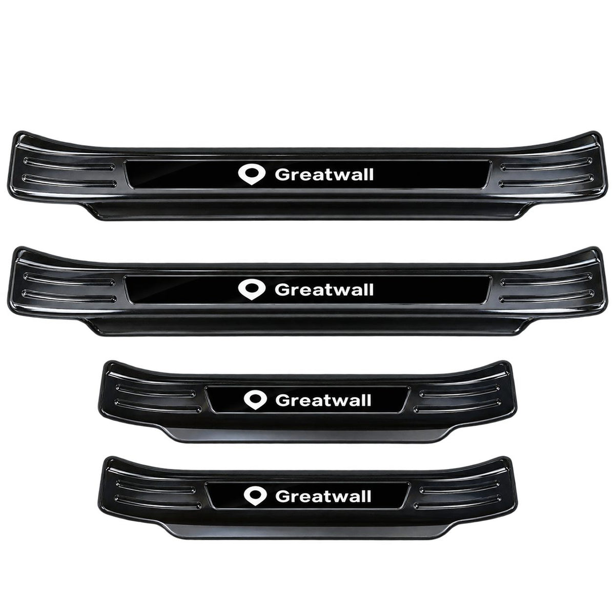 GWM Cannon black outside door sill scuff plates