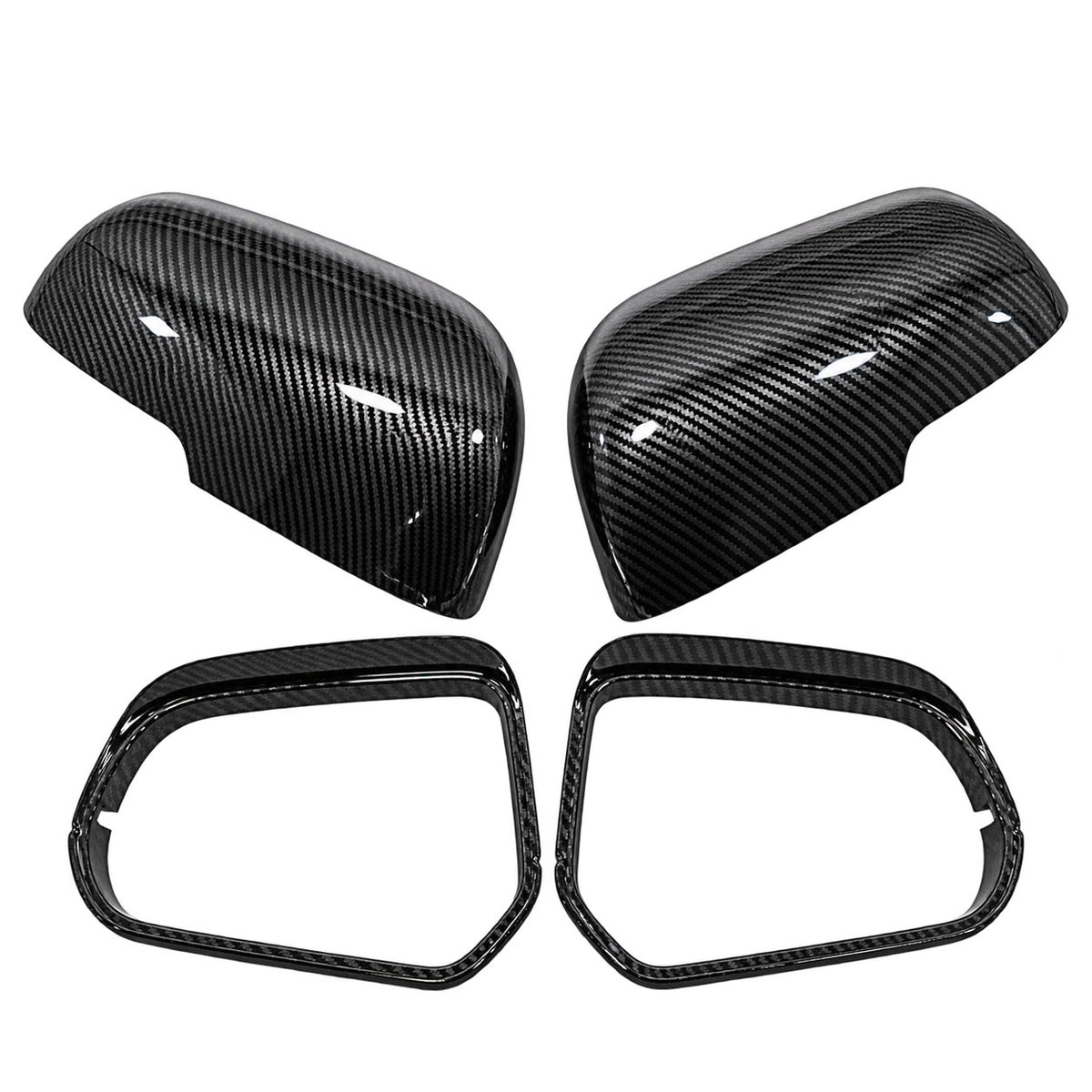 GWM Cannon carbon fibre side mirror cover and trim 4pcs