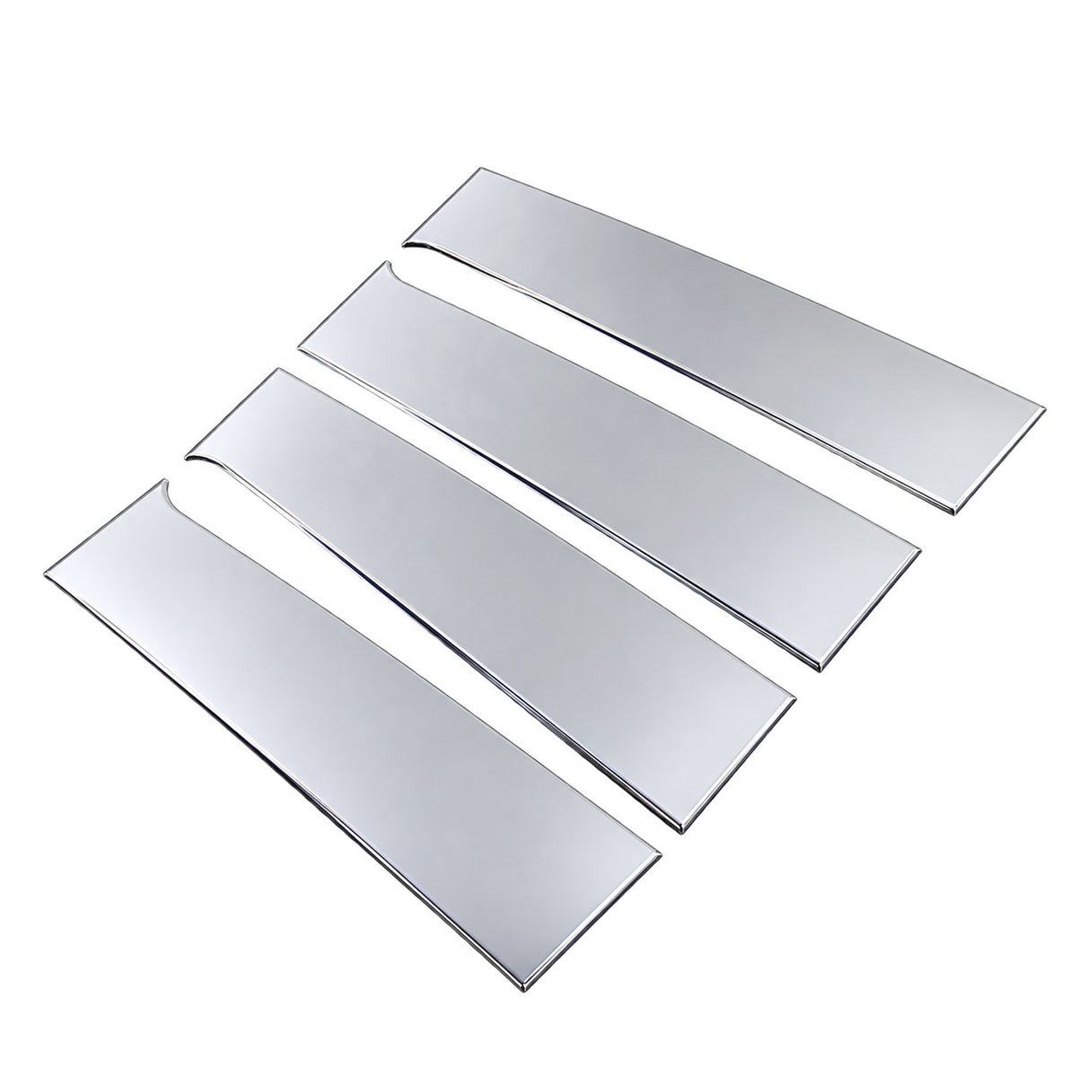 GWM Cannon chrome centre pillar trim set with four stainless steel decorative strips