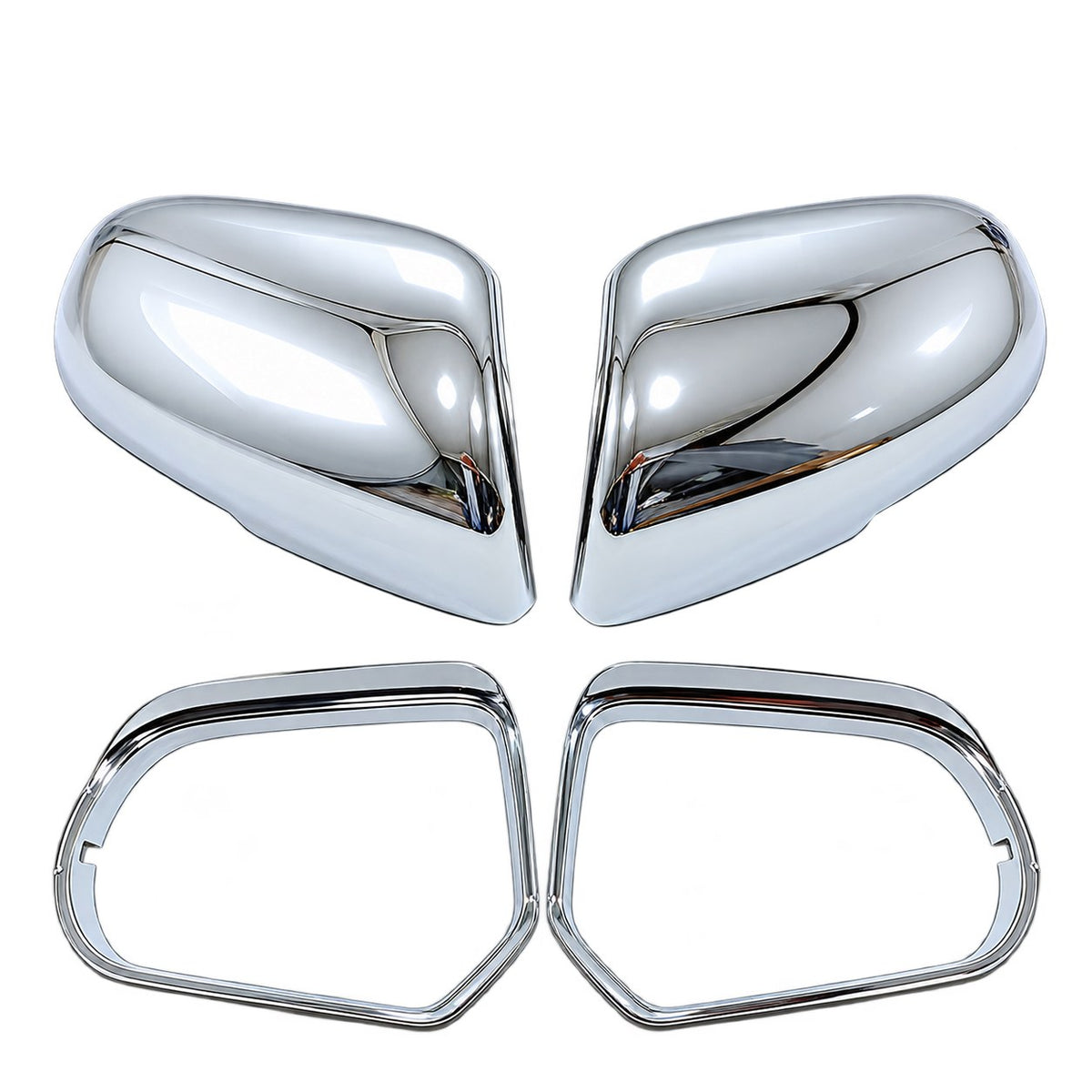 GWM Cannon chrome side mirror cover and trim 4pcs