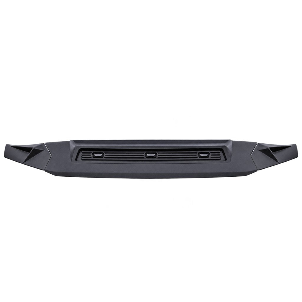 GWM Cannon matte black front upper grille trim installed