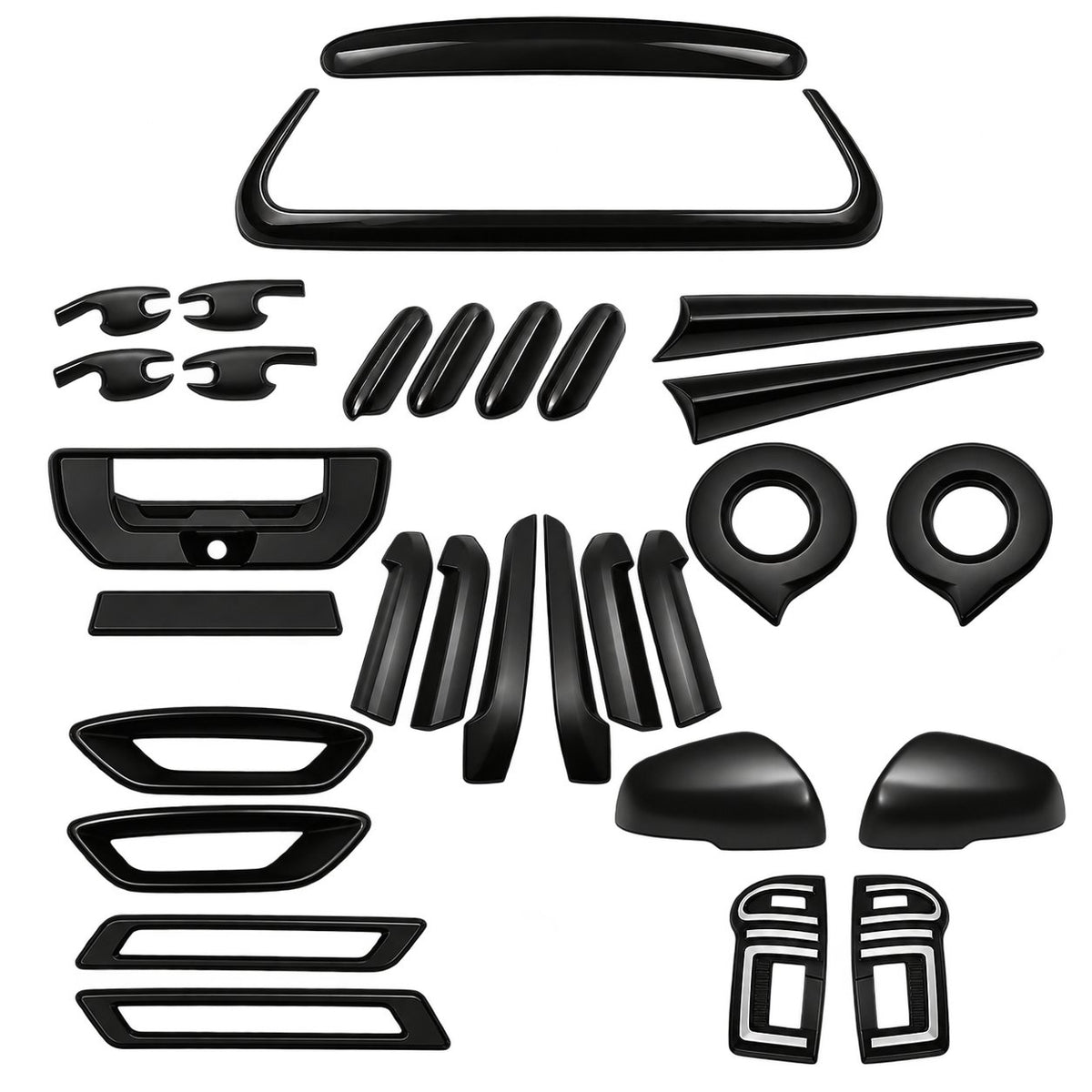 GWM Cannon passenger exterior decorative trim 34PCS set