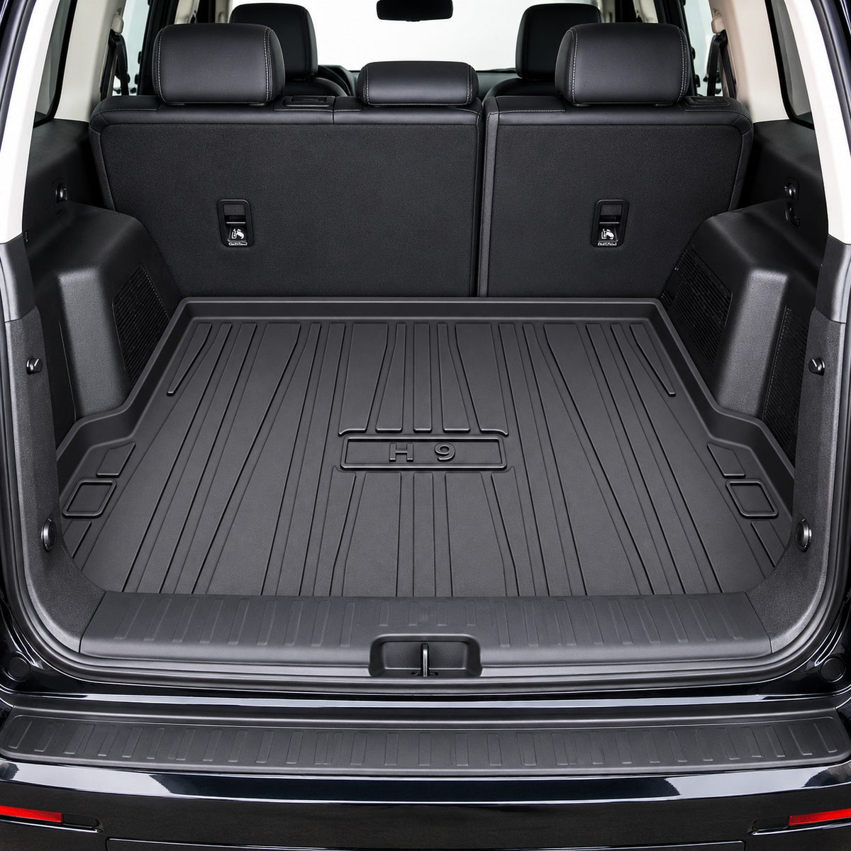 GWM Haval H9 2024-2025 Type 1-A rear trunk mat installed in cargo area