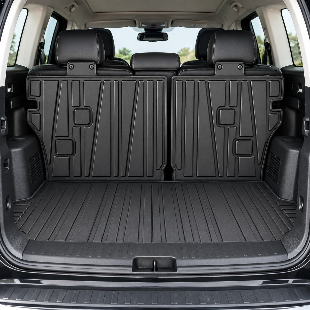 GWM Haval H9 2024-2025 Type 1-B trunk liner installed inside vehicle
