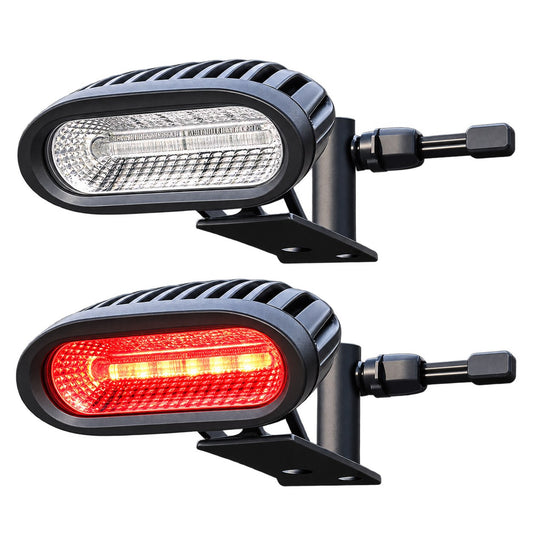 GWM HAVAL H9 2024-2025 reverse brake tailgate warning light in red and white 2-piece set