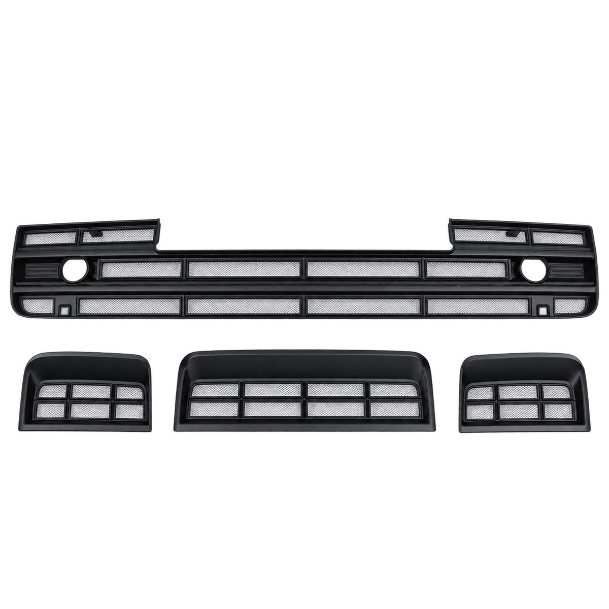 Black insect screen grille 4-piece set for GWM Haval H9