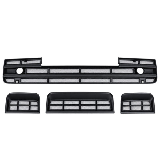 Black insect screen grille 4-piece set for GWM Haval H9