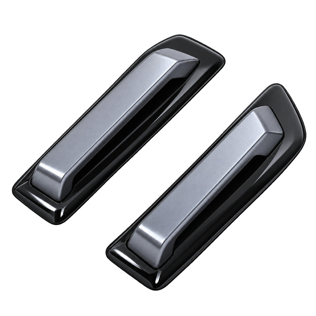 Grey front hood styling accessory with black base for GWM Haval H9 2024+