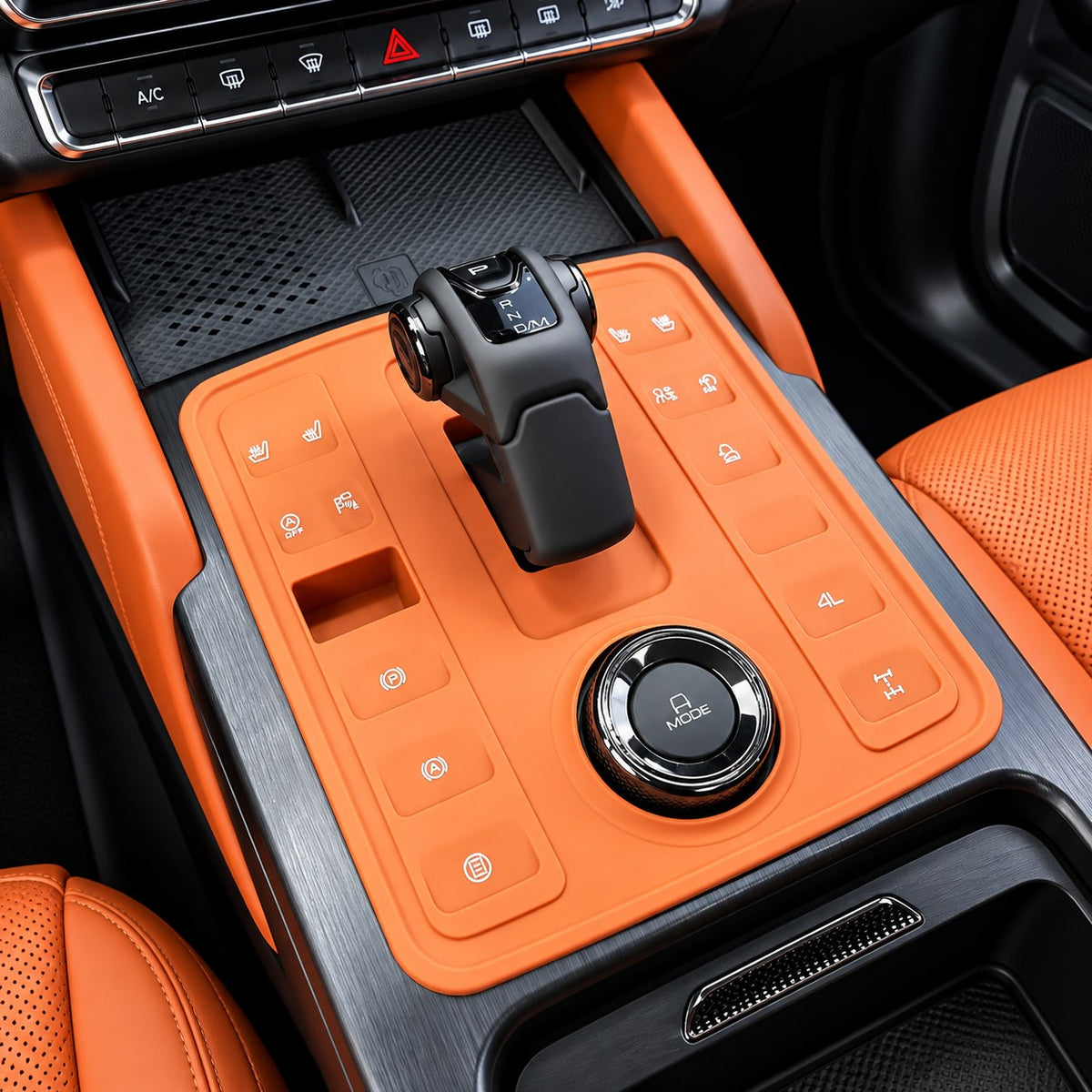 GWM Haval H9 2024-2025 Center Console Gear Shift Silicone Protective Pad Storage Tray