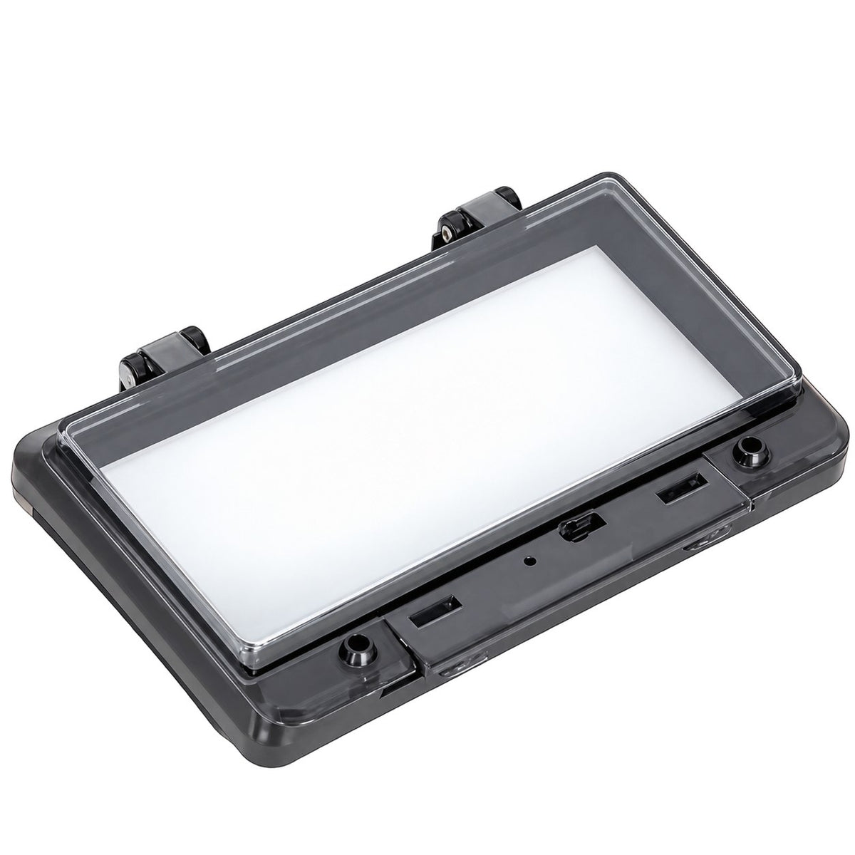 GWM Haval H9 2024+ rear air conditioning vent protective cover with clear panel, isolated product view