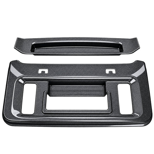GWM Haval H9 rear tailgate interior trim panel kit with carbon fiber style finish