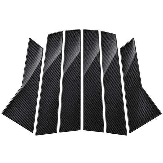 GWM Haval Jolion carbon fiber B C pillar window trim cover 6 pieces