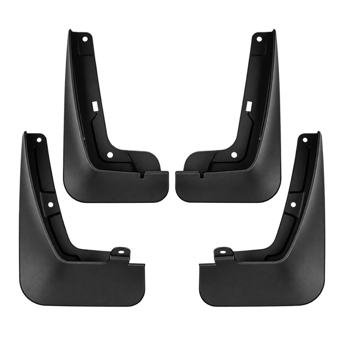 GWM ORA 5 2026 front and rear wheel mudguard set isolated on transparent background