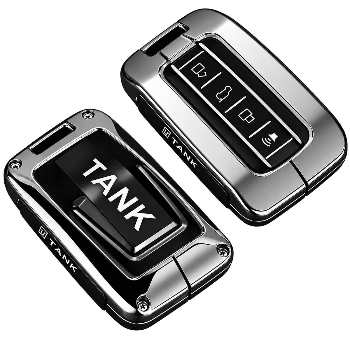 GWM TANK 300 400 500 700 car key case Type-A Black remote cover