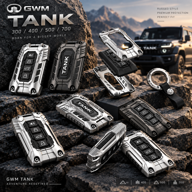 GWM TANK 300 400 500 700 premium remote key fob case cover