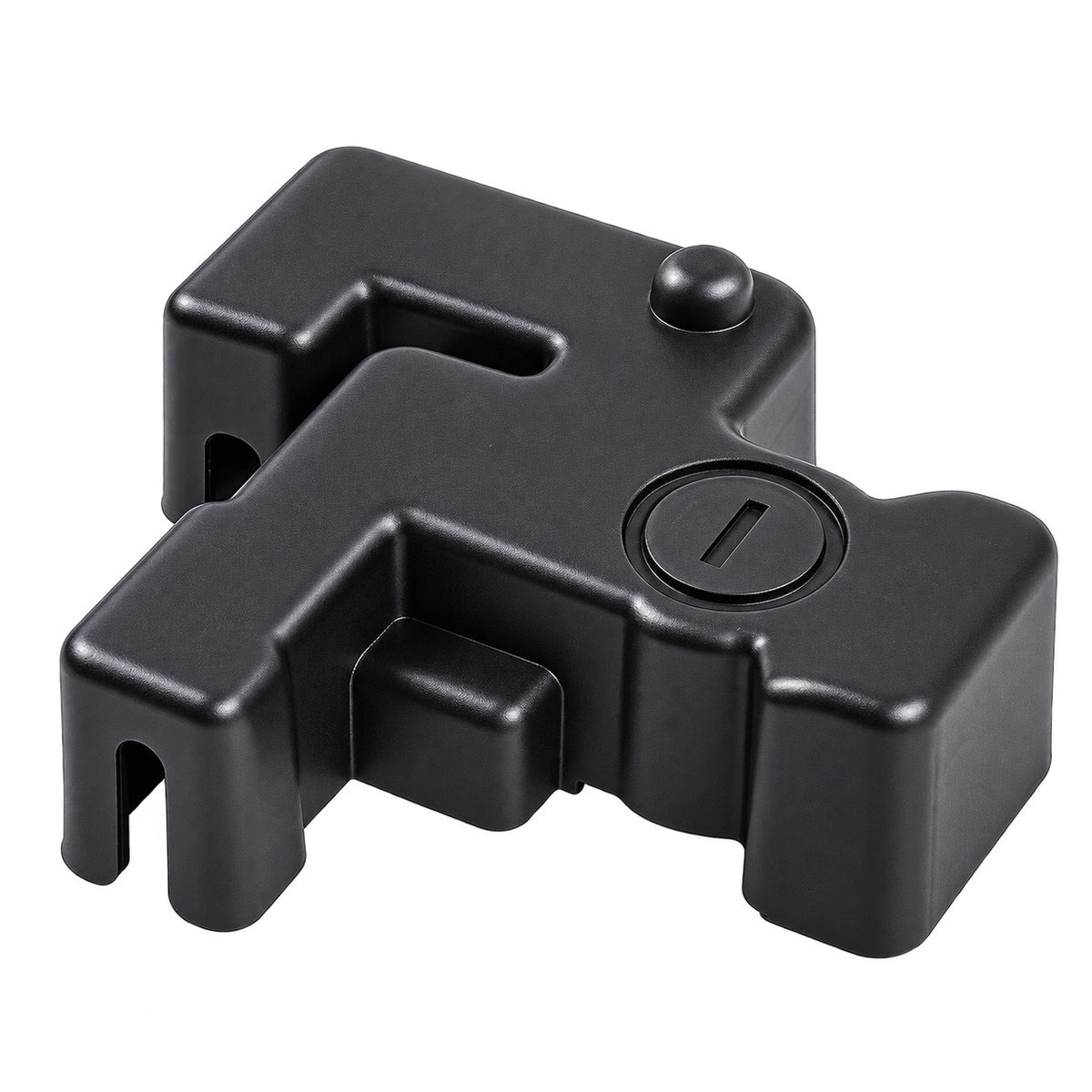 GWM Tank 300 black battery negative electrode protection cover isolated on transparent background