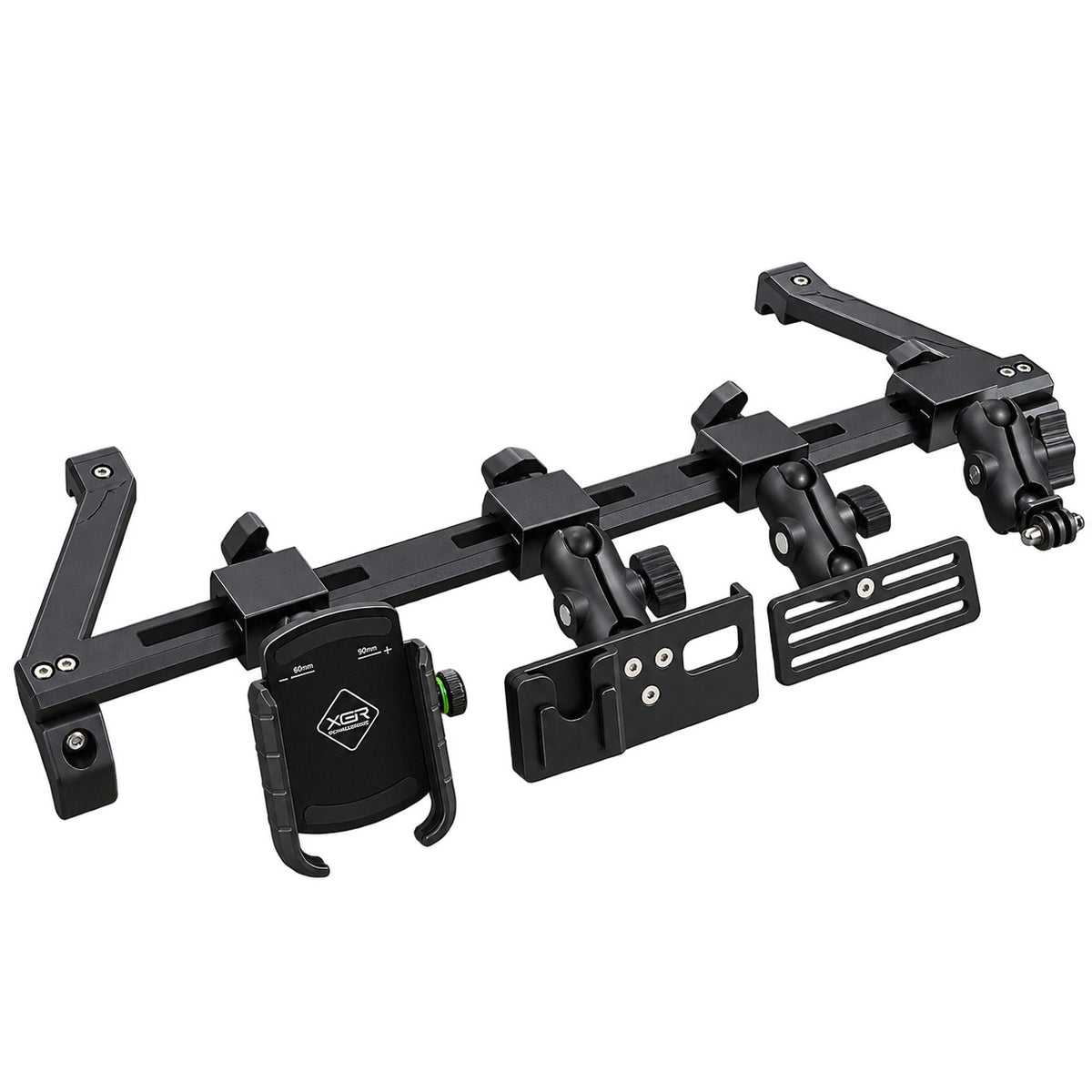 GWM Tank 300 central expansion bracket isolated product with modular mounting rail and accessory holders