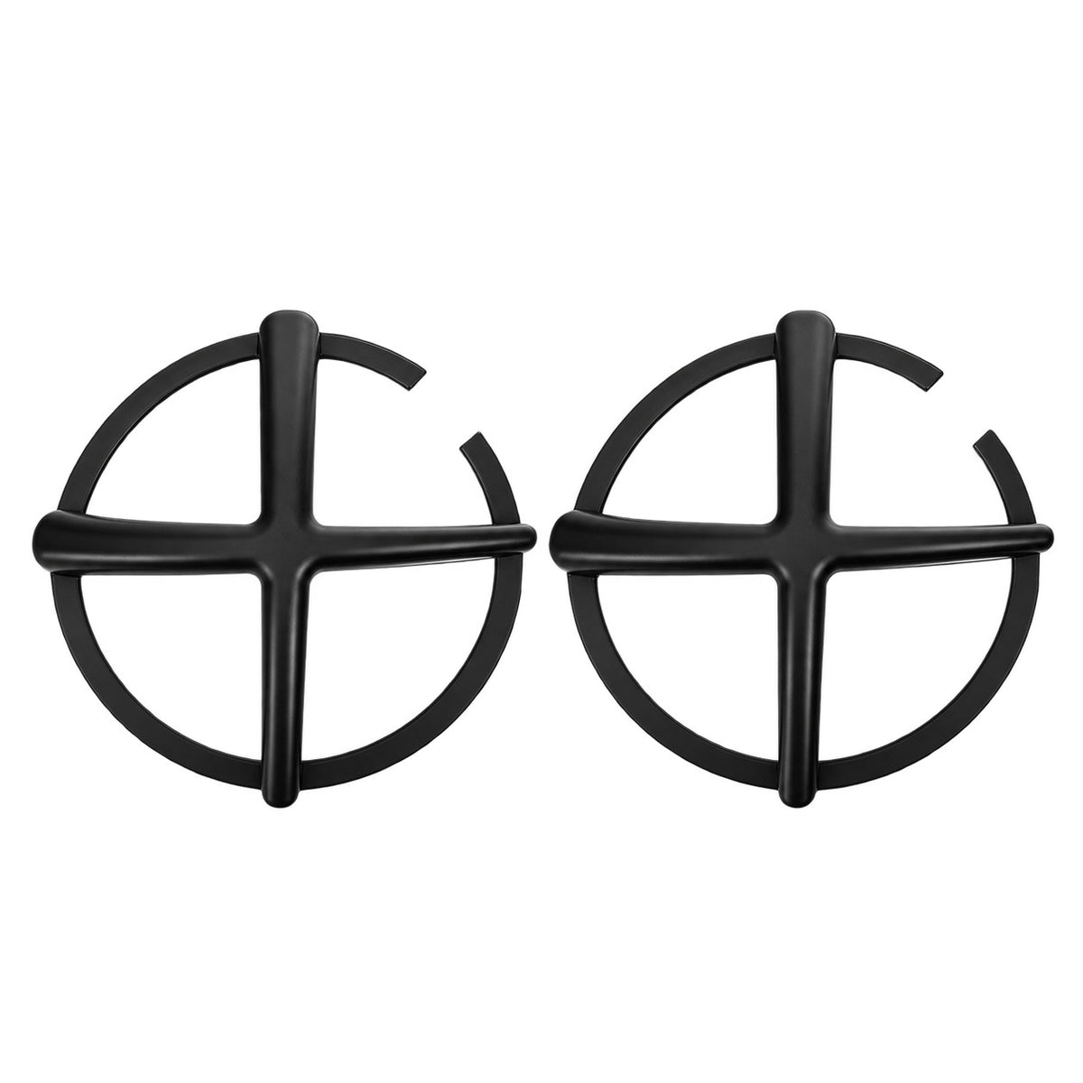 GWM TANK 300 2021-2025 matte black A headlight protection covers 2-piece set