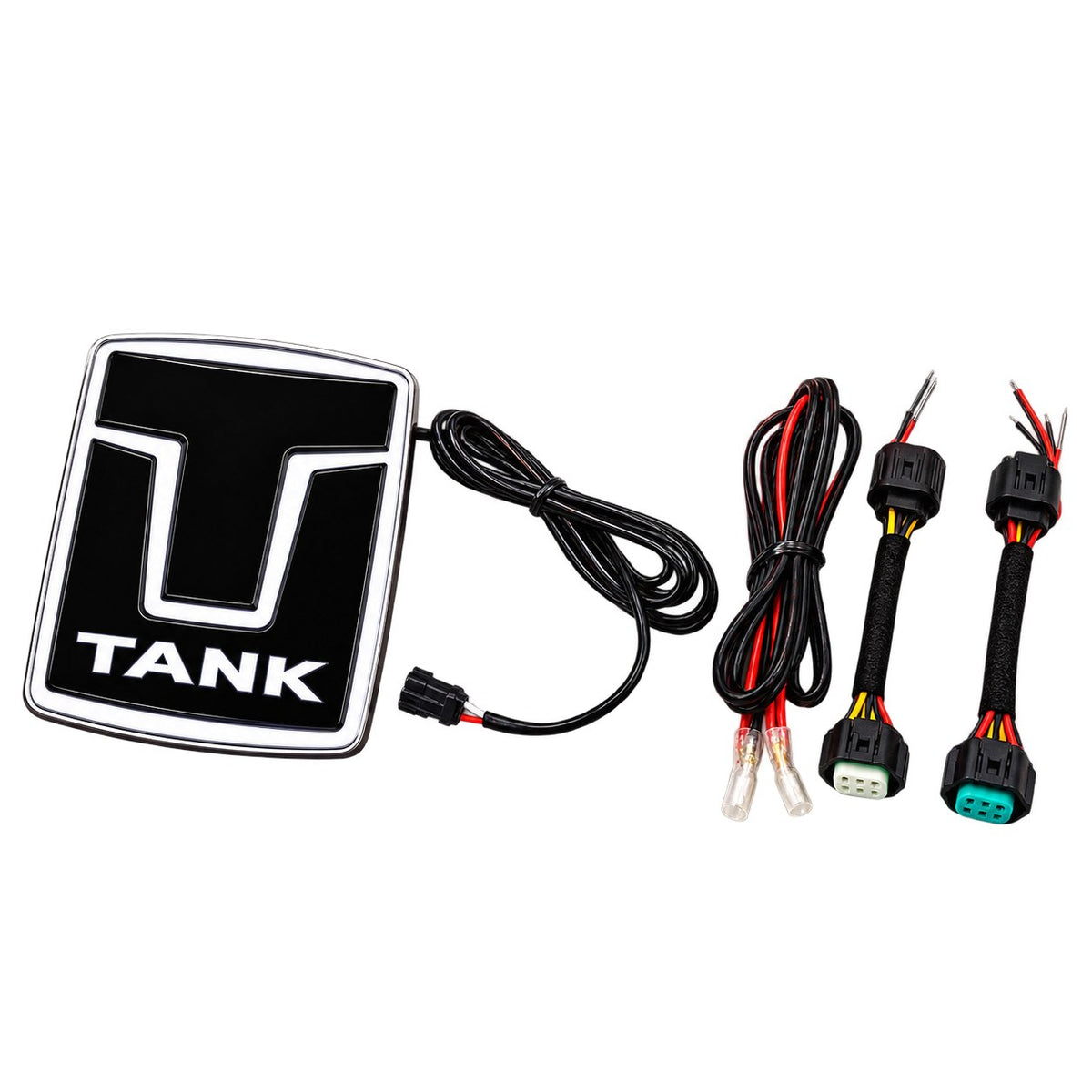 GWM TANK 300 illuminated front grille logo emblem with wiring