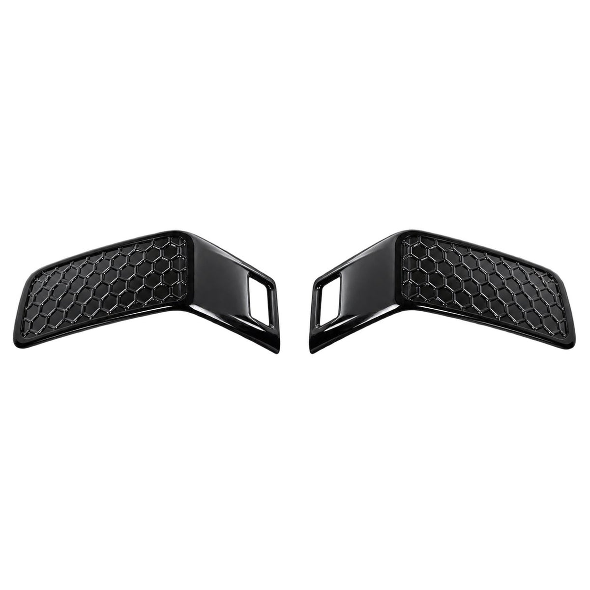GWM TANK 300 rear view mirror shell sticker Black A with honeycomb pattern