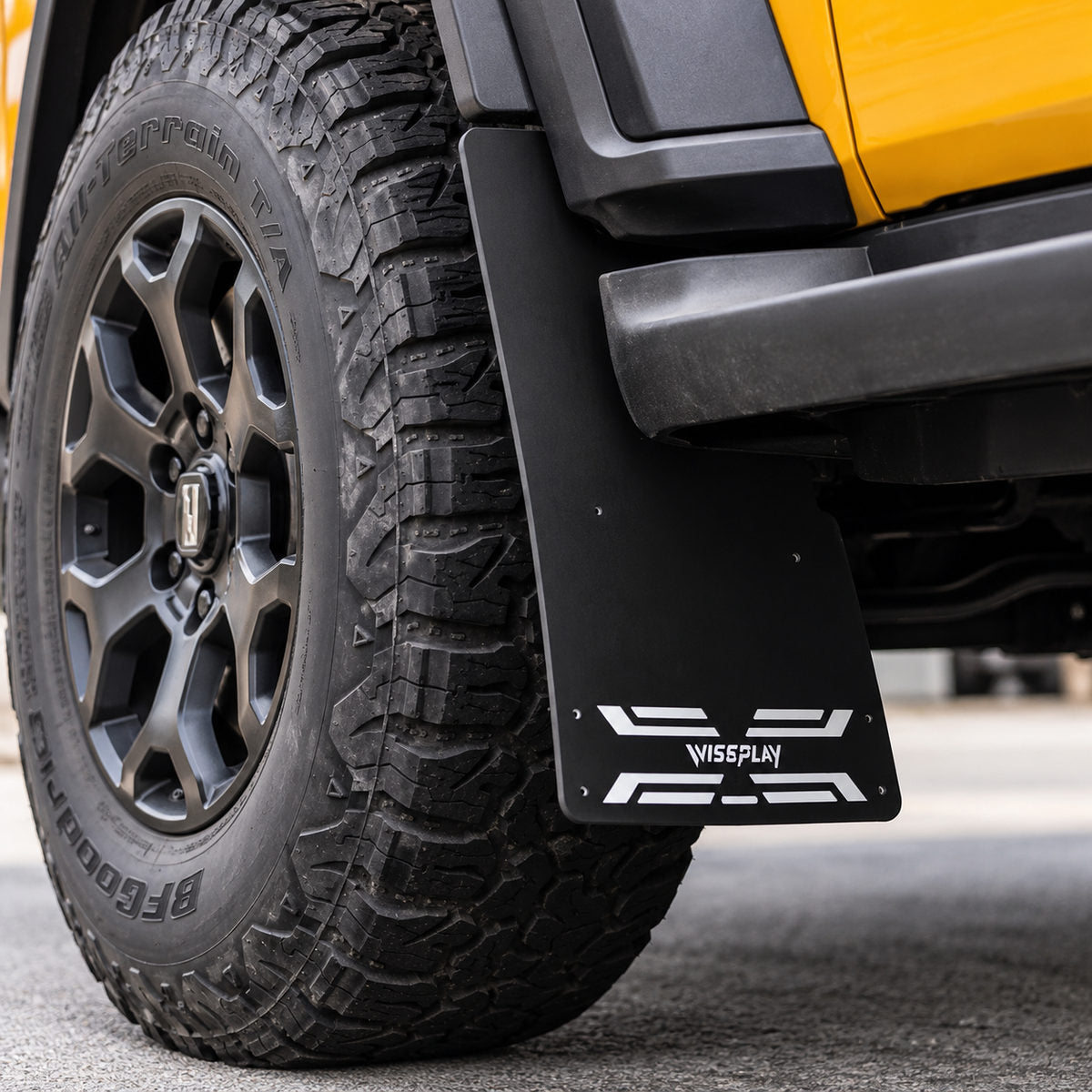 GWM Tank 300 wide inner fender liner mudguard without metal plate installed behind the wheel