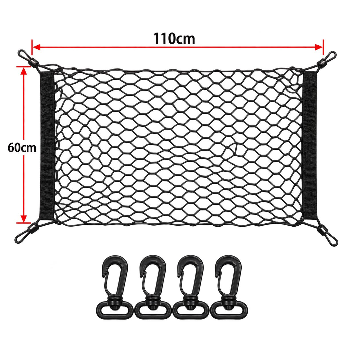 GWM Tank 500 Hi4-T trunk cargo storage net organizer in 110cm x 60cm size