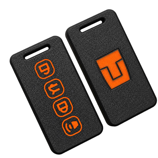 GWM Tank 300 400 500 700 black B 4-button remote key fob shell cover with orange buttons