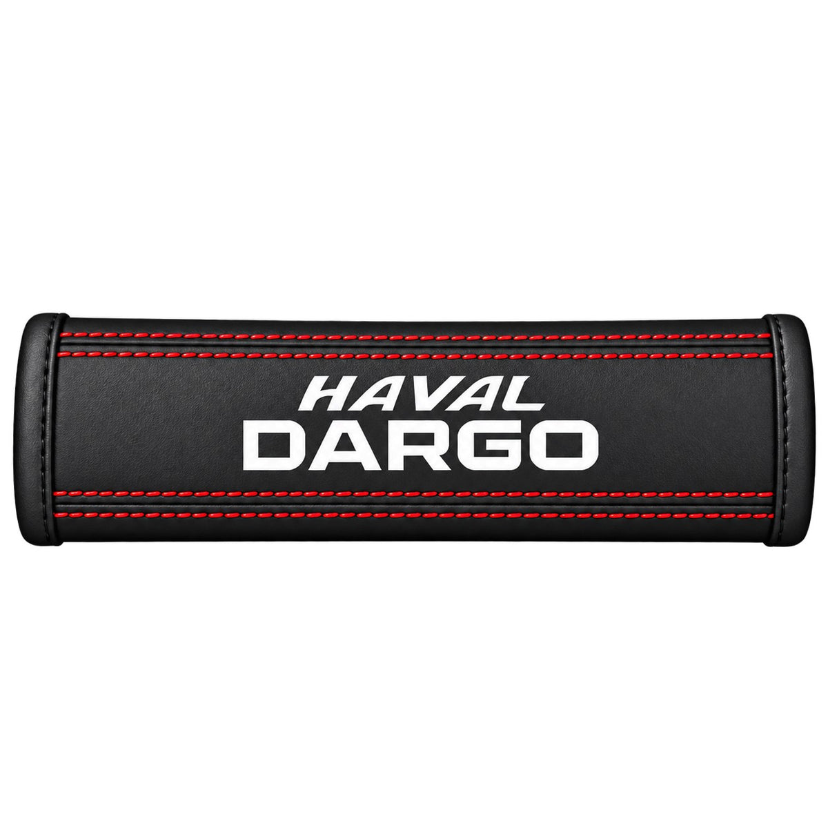 Haval Dargo leather seat belt shoulder cover pad with red stitching