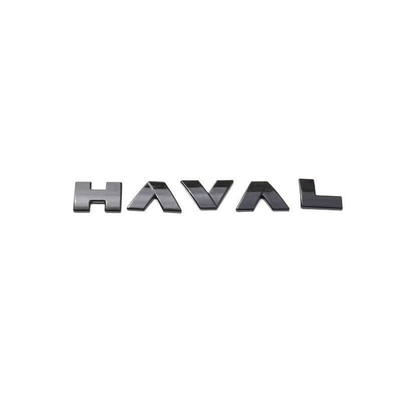 Haval glossy black rear logo letters for GWM Dargo and H6 PHEV