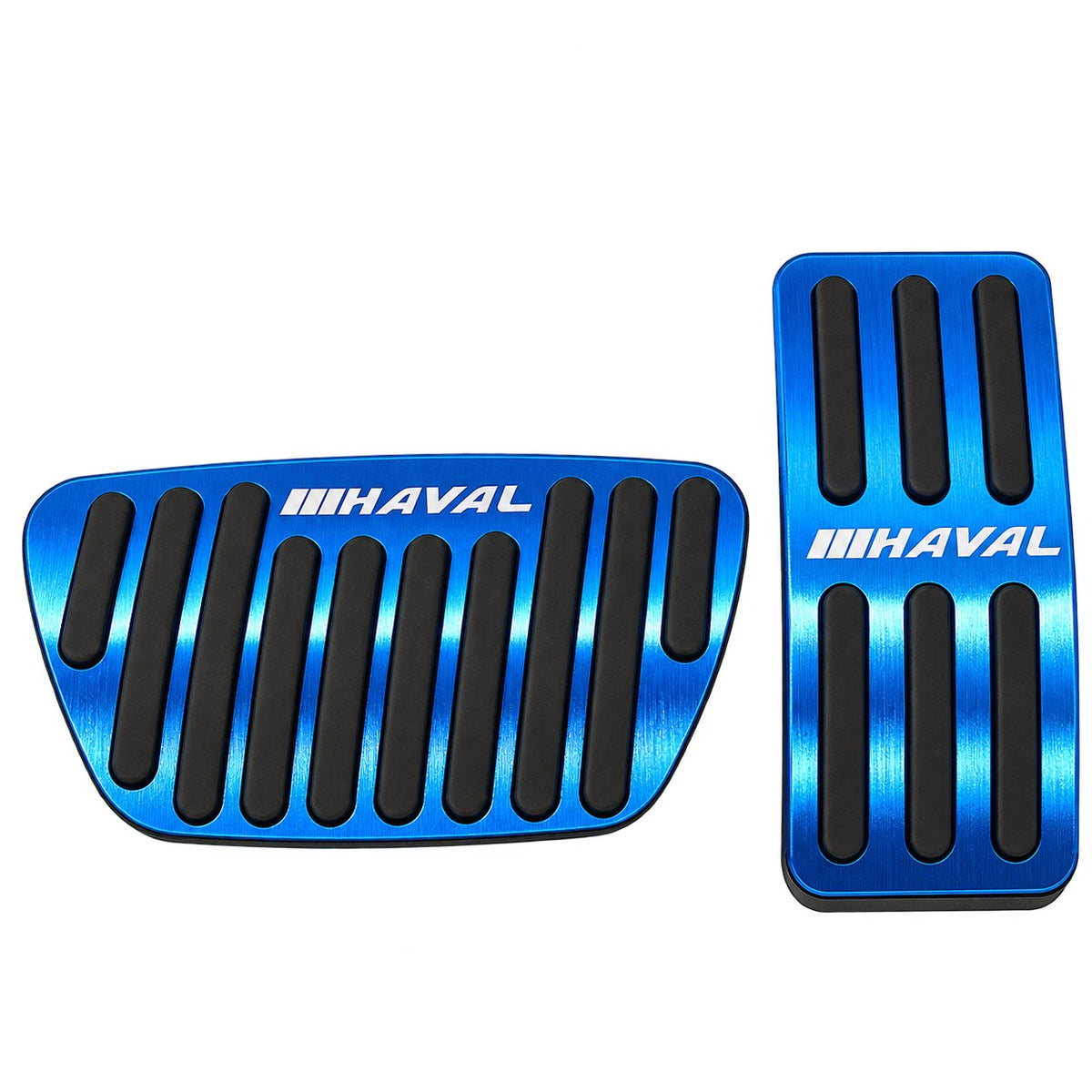 GWM Haval H6 blue aluminum accelerator and brake pedal covers
