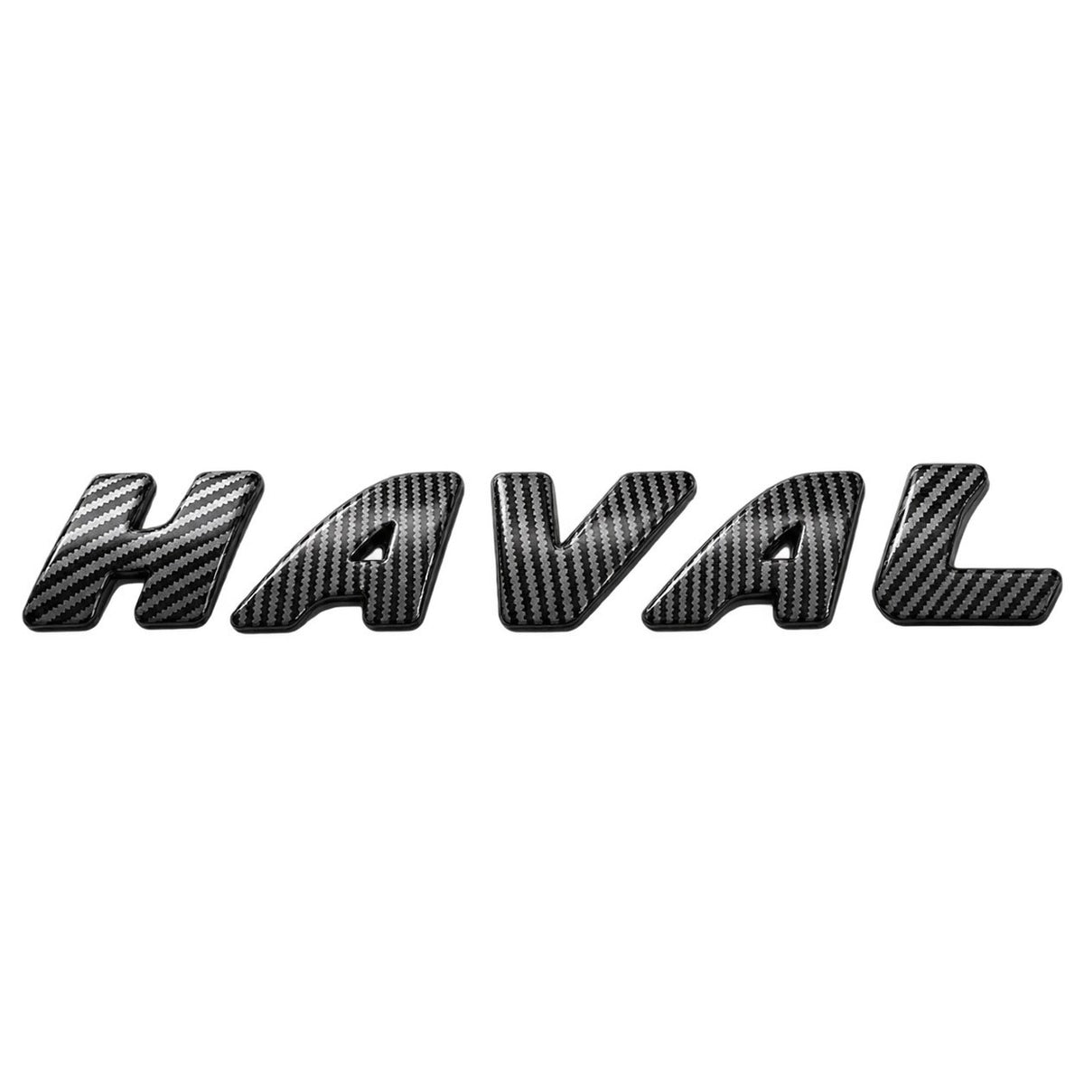 Haval H6 GT carbon rear logo emblem with italic letters