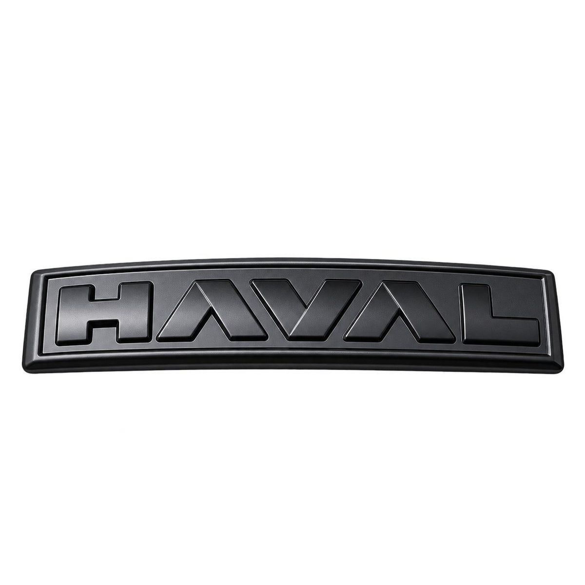 Haval H6 GT matte black rear logo emblem with regular letters