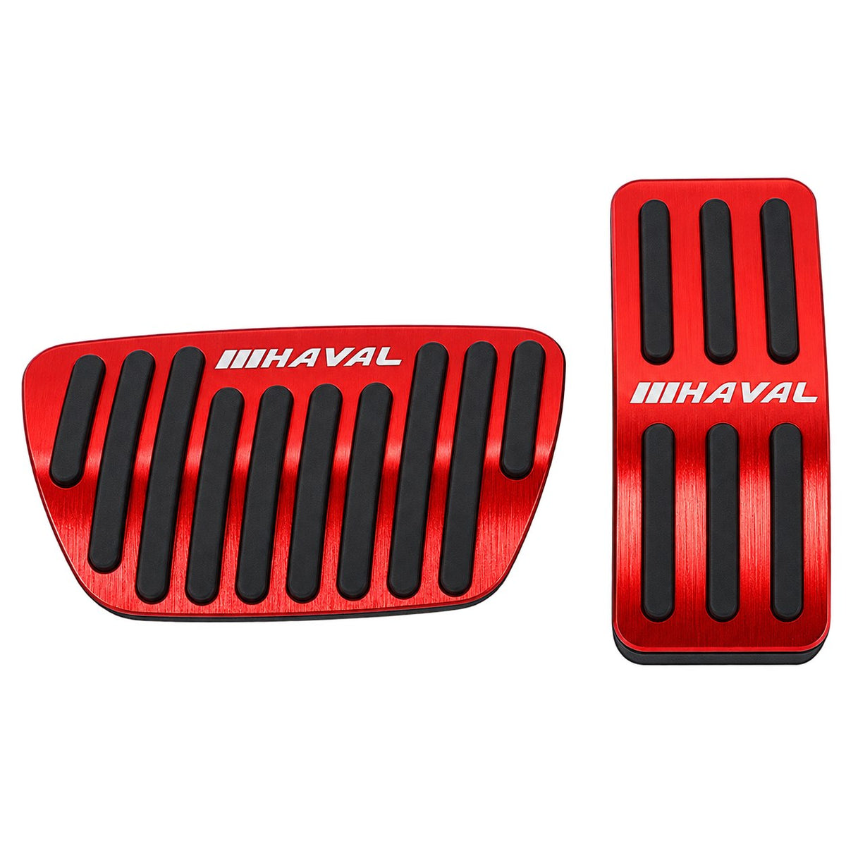 GWM Haval H6 red aluminum accelerator and brake pedal covers
