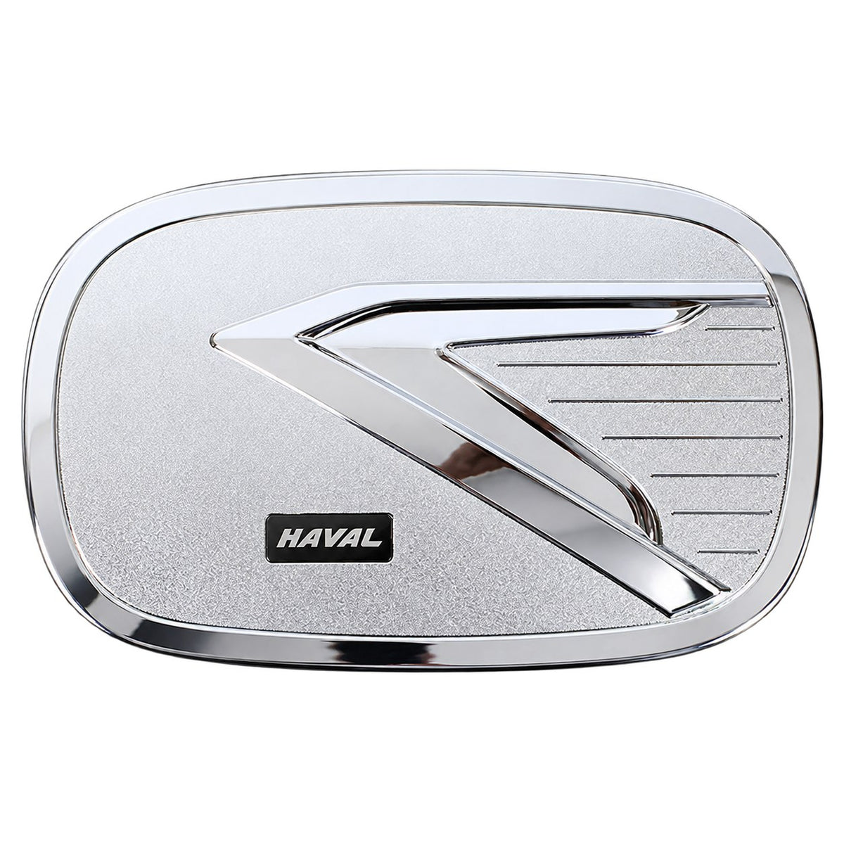 Haval H9 2024-2025 fuel tank cap decorative cover in chrome