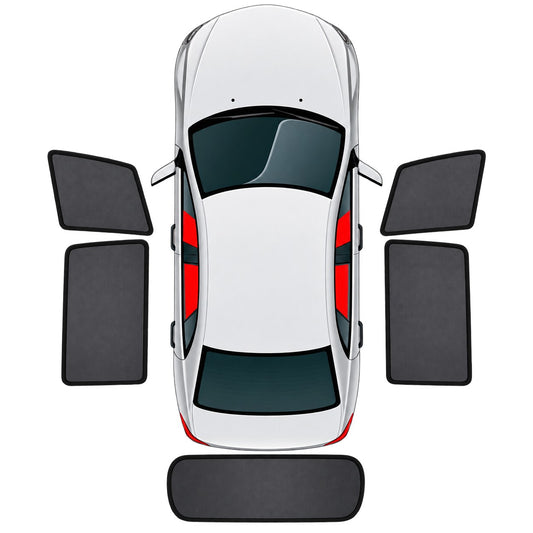 Haval H9 2024-2025 front and rear door window sunshade curtains 6-piece set