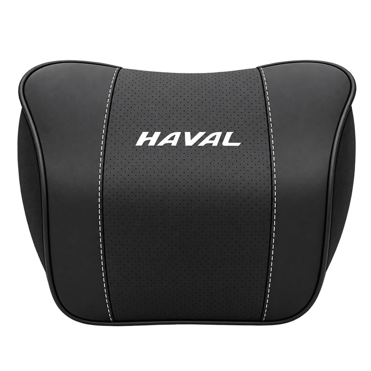 Haval H9 black leather head and neck support pillow