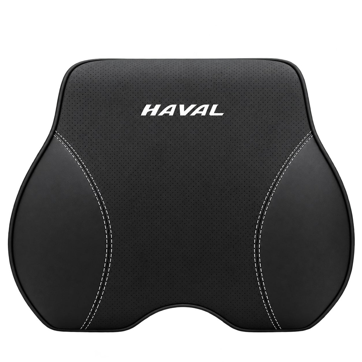 Haval H9 black leather lumbar support cushion