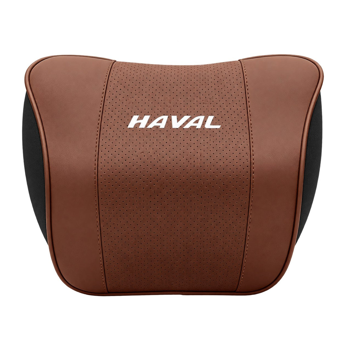 Haval H9 brown leather head and neck support pillow